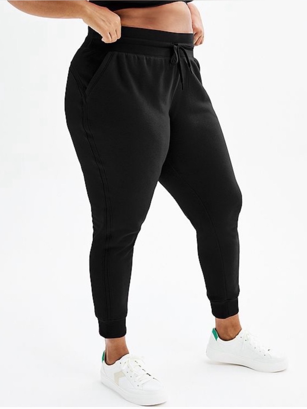 tek gear Black Womens Track Jogger Pants